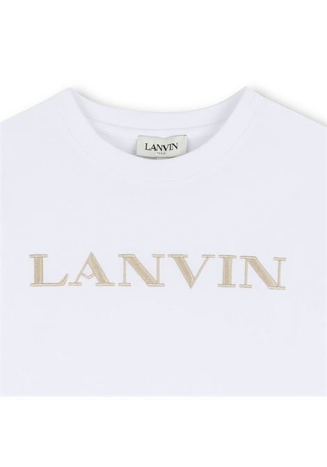T-shirt con logo LANVIN KIDS | N3036010P